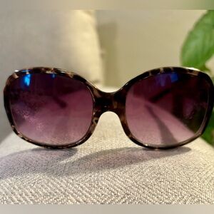 NY & Co. sunglasses.  Multi-colored.  Purple tinted lenses.